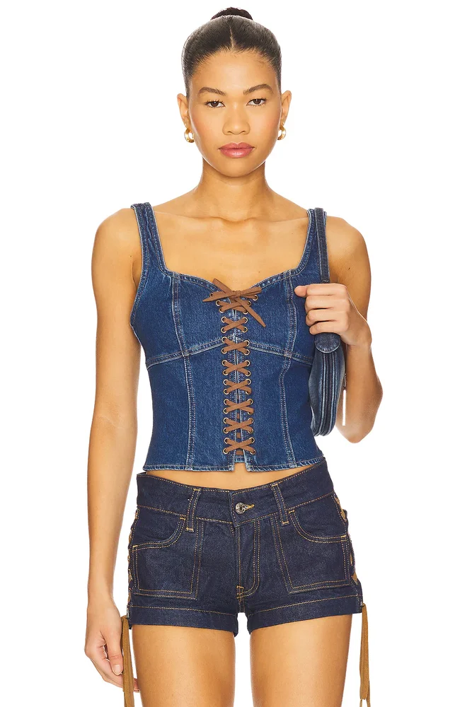 Nayeli Corset Tank Top