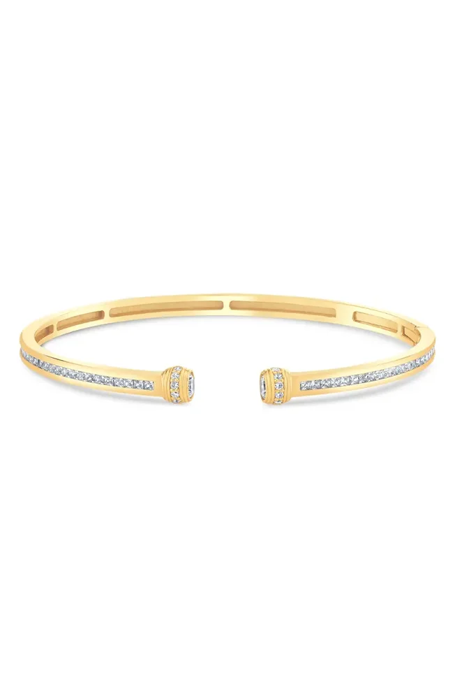 Brilliant Twisted Rope Bangle
