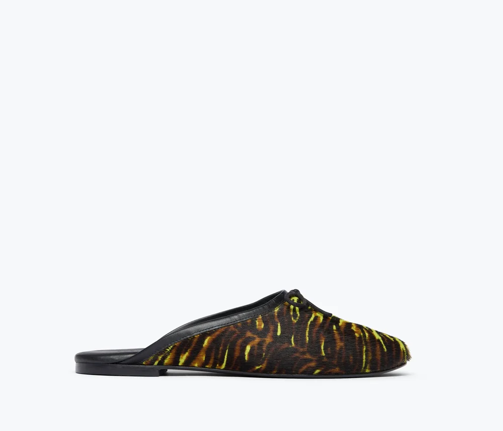 CAMMIE HAIRCALF MULE