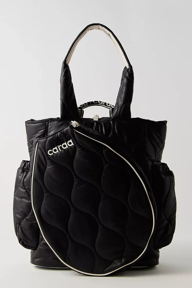 Caraa Quilted Tennis Tote