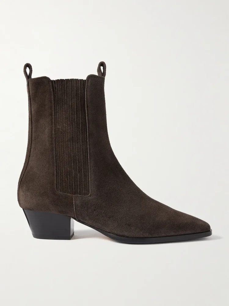 Agata suede ankle boots