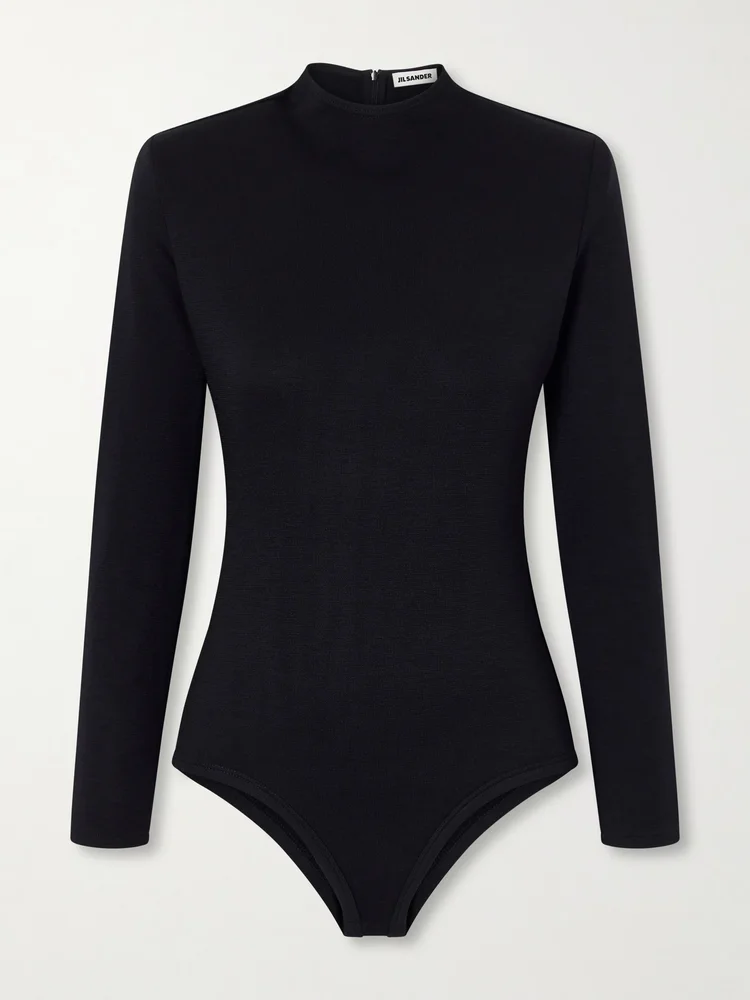 Wool-Jersey Bodysuit