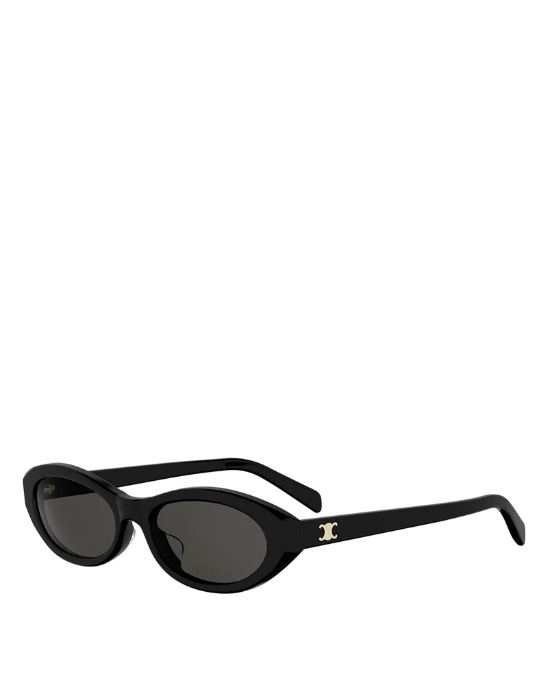 Triomphe Mini Oval Sunglasses, 54mm