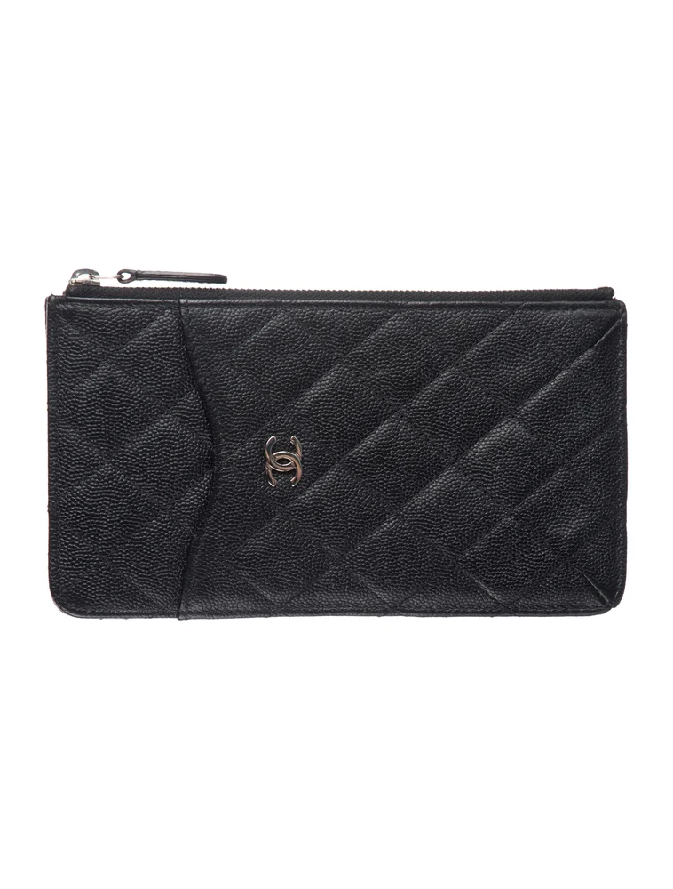 2017-2018 Interlocking CC Logo Card Holder