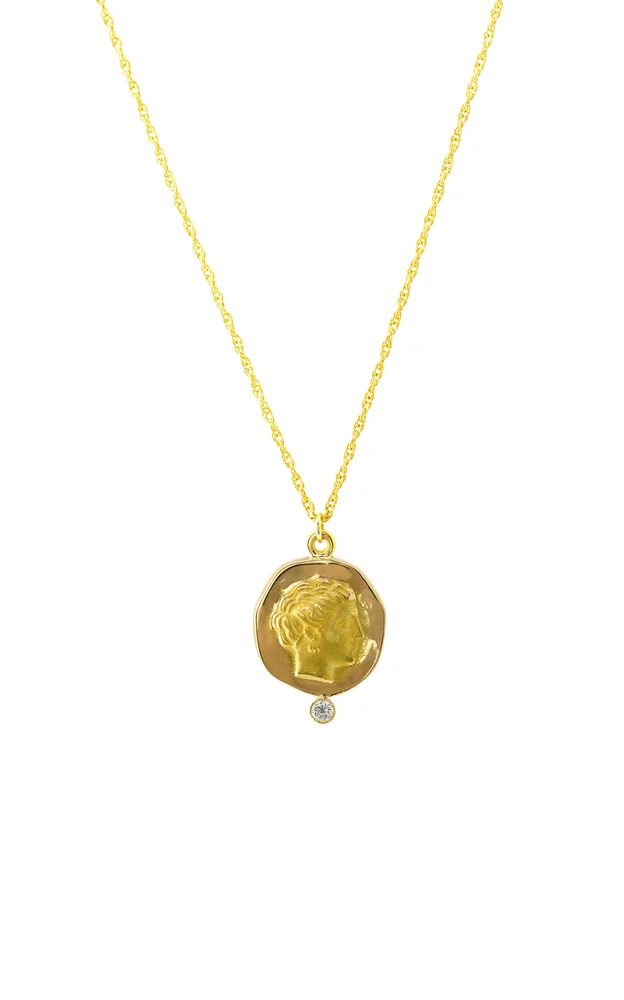 Andromeda 18K Yellow Gold Diamond Necklace