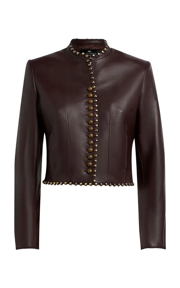 Studded Leather Jacket