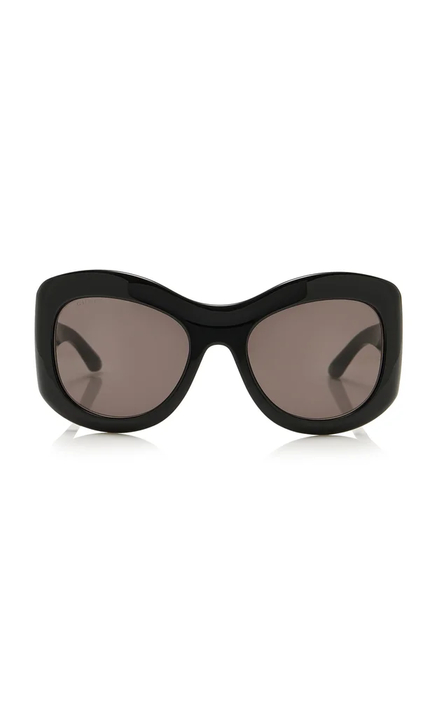 Square-Framed Acetate Sunglasses