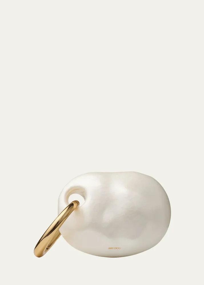 Oyster Pearly Clutch Bag