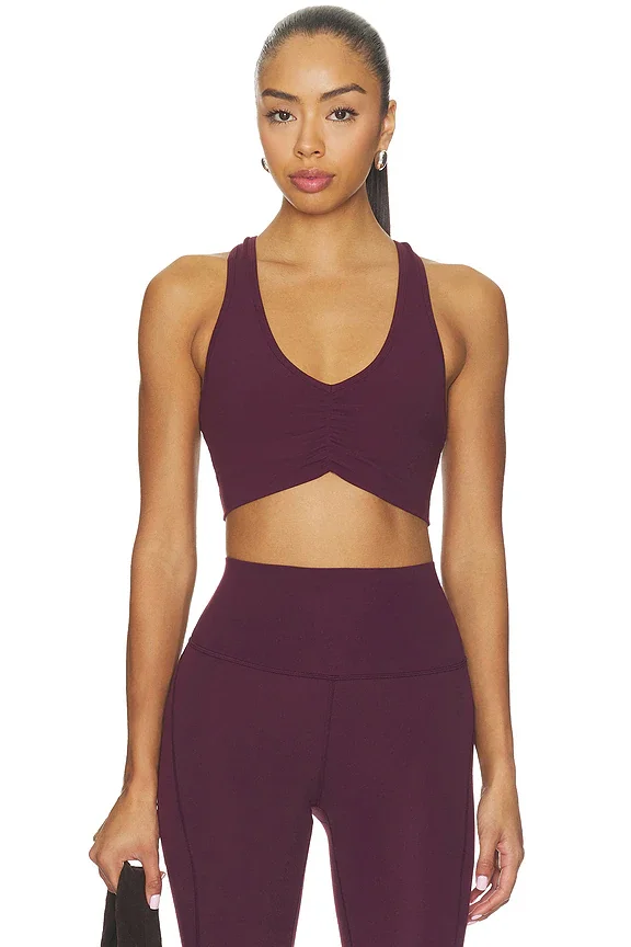 Airweight Sports Bra With Ruching