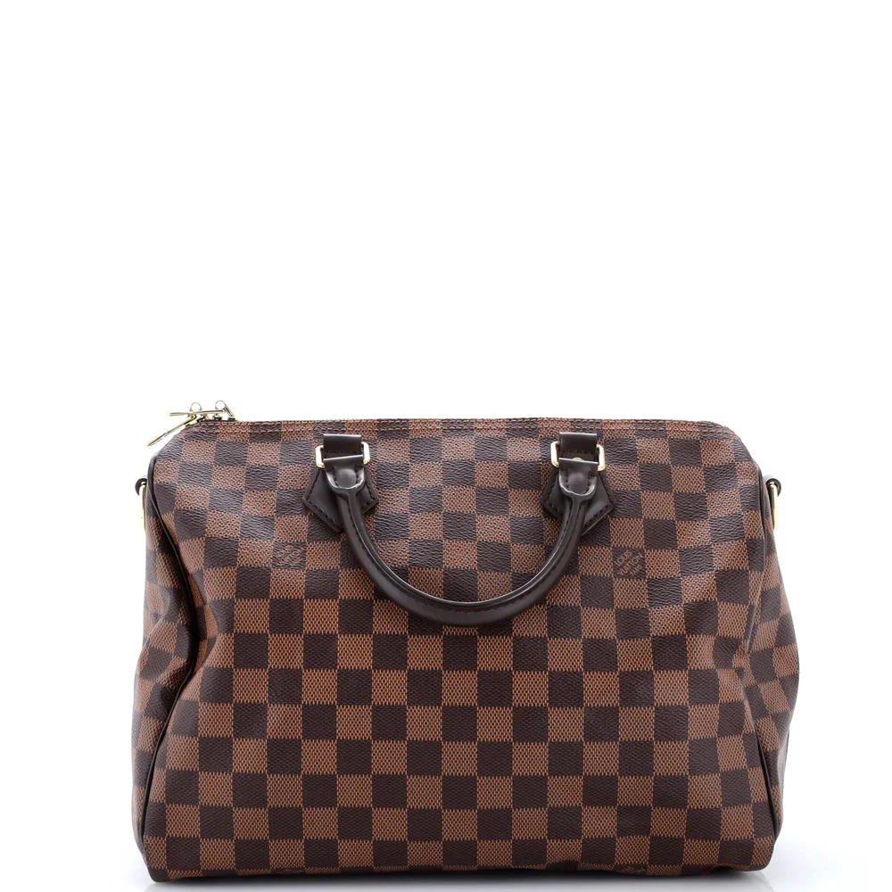 Speedy Bandouliere Bag Damier Ebene 30