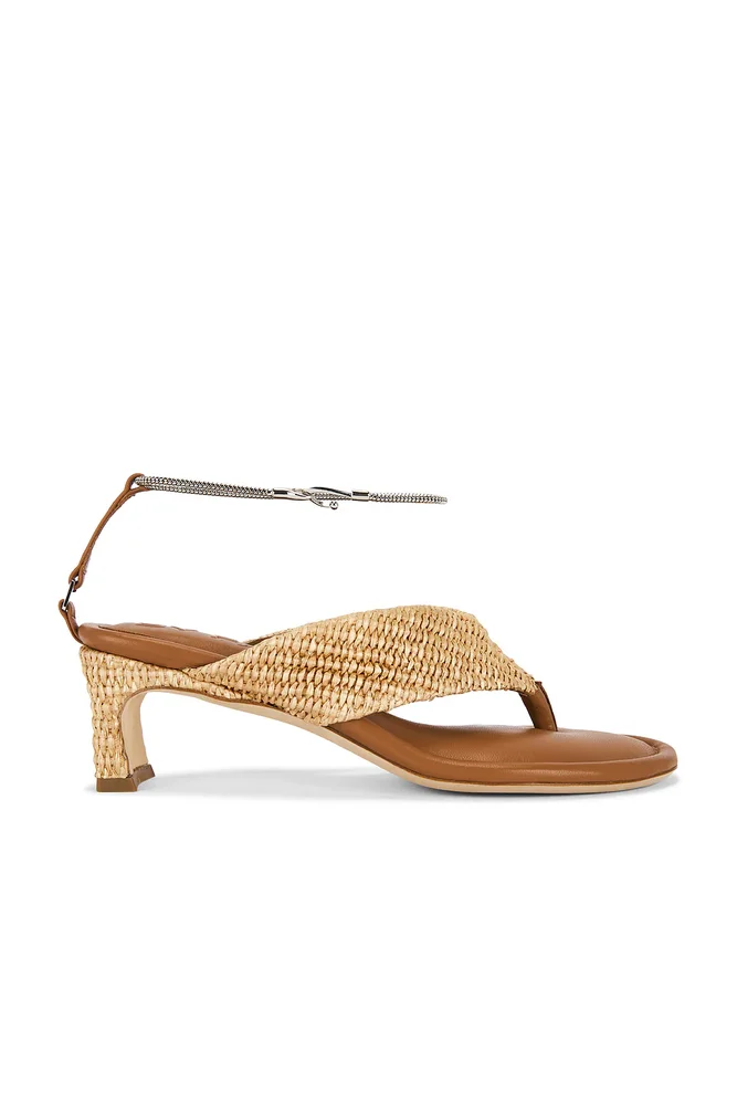 Dasha Raffia Heel