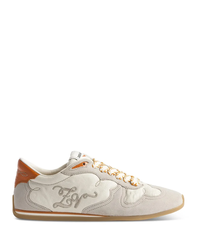 Suede & Leather Dance Sneakers