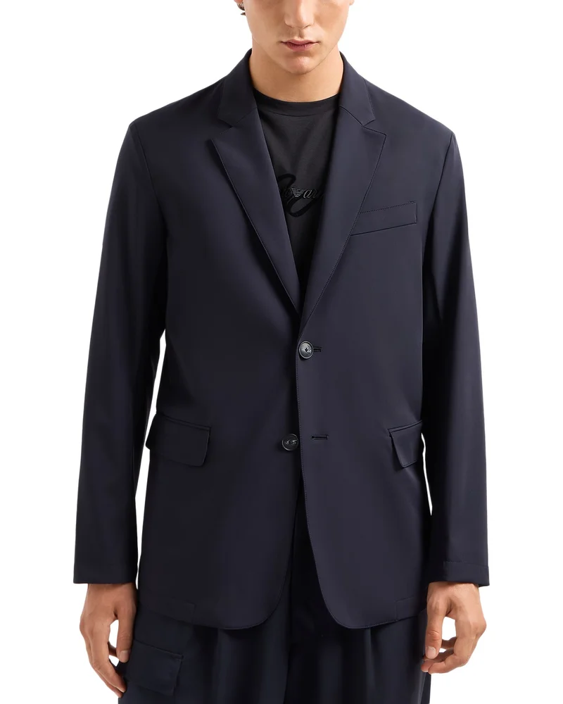 Notch Lapel Blazer