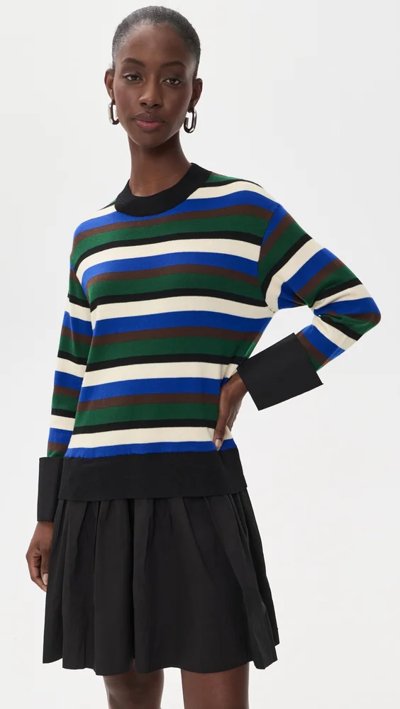 Pip Poplin Combo Dress