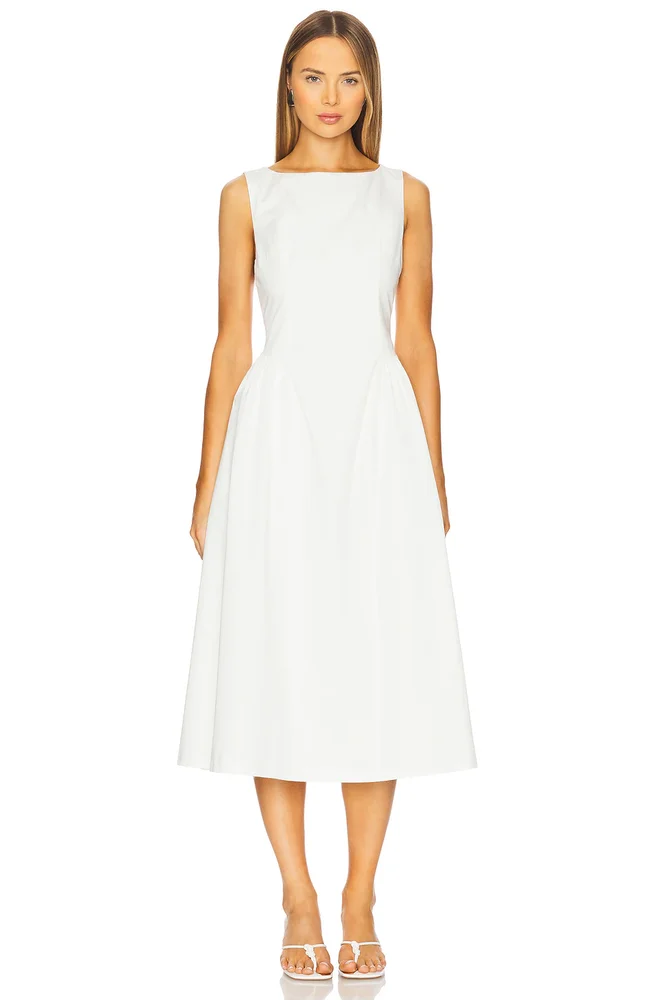 Lennon Poplin Dress