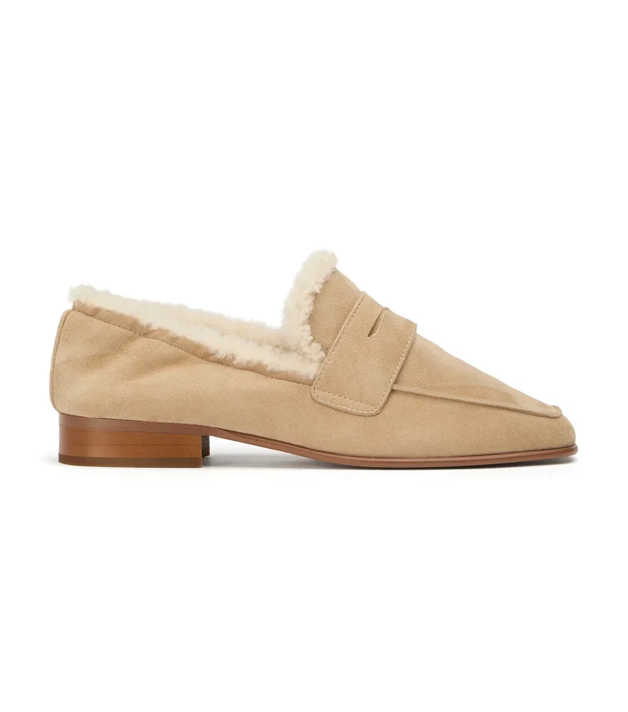 Gloria Stone Suede/Shearling