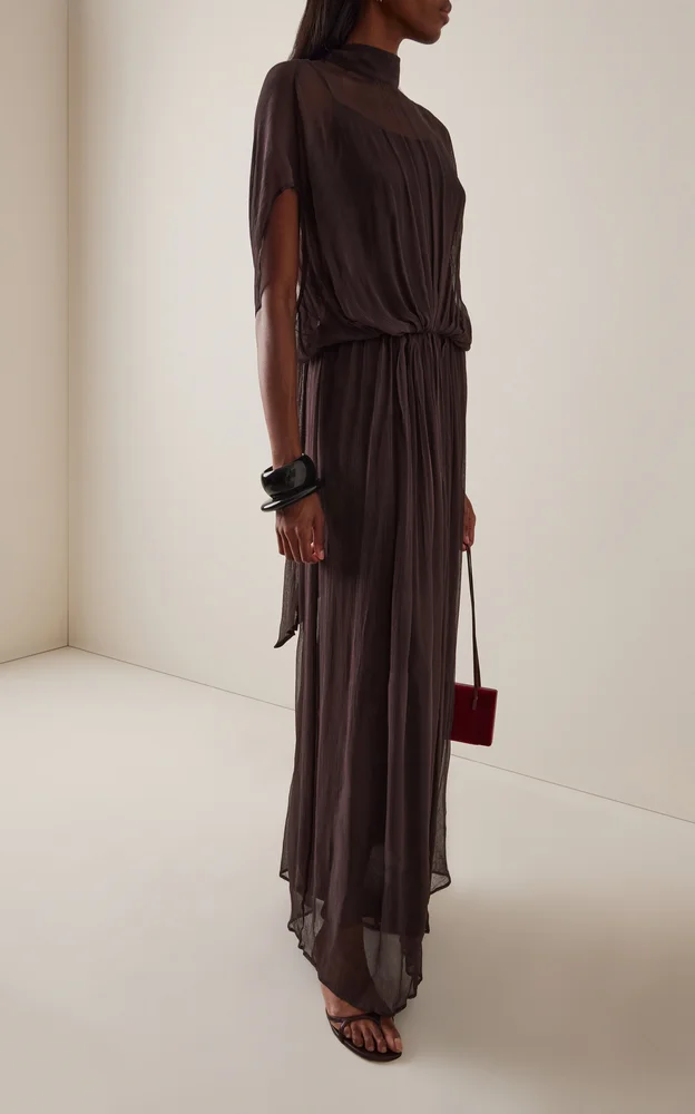 Viviana Silk Maxi Dress