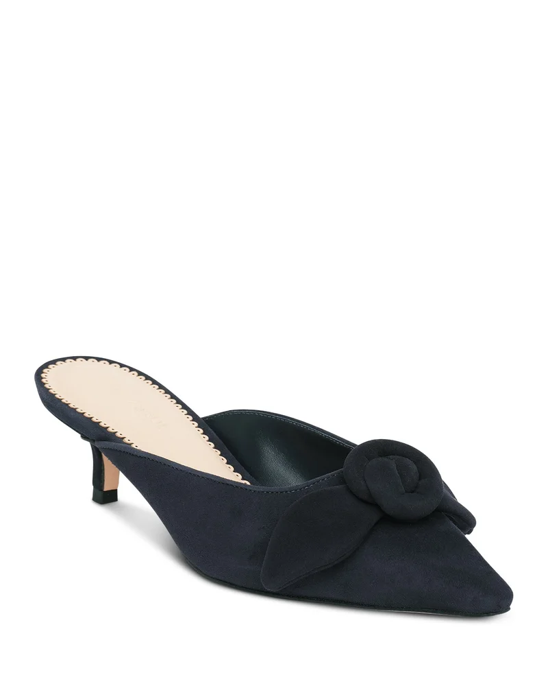 Women's Layla Suede Kitten Heel Pumps