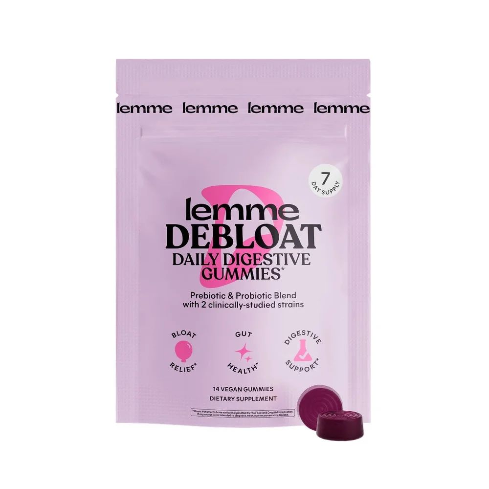 Debloat Daily Digestive Probiotic Vegan Gummies