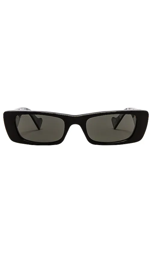 Fluo Rectangular Sunglasses Gucci