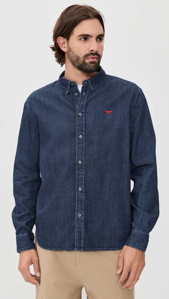 Profile Fox Denim Casual Shirt