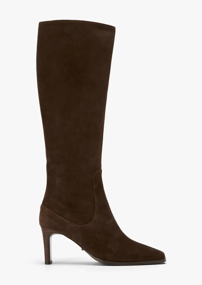Rinetta Boot in Espresso Suede