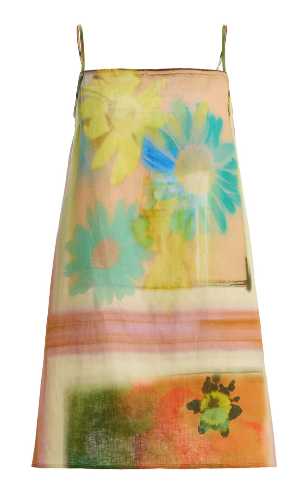 Laura Linen Mini Dress