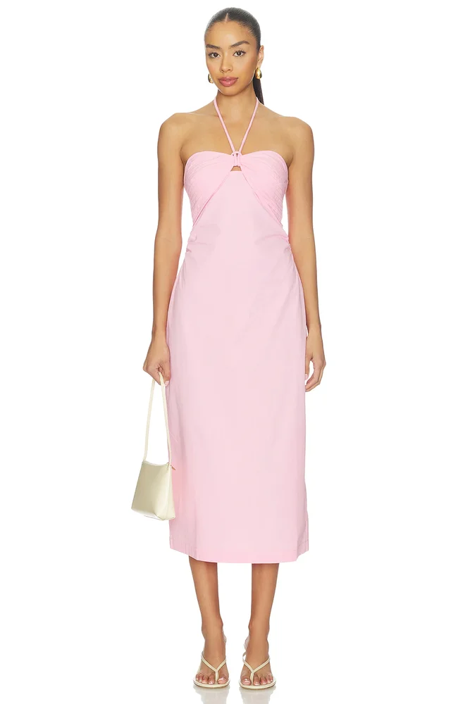 Sancia Halter Midi Dress