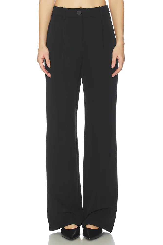 Aubriella Pant in Black
