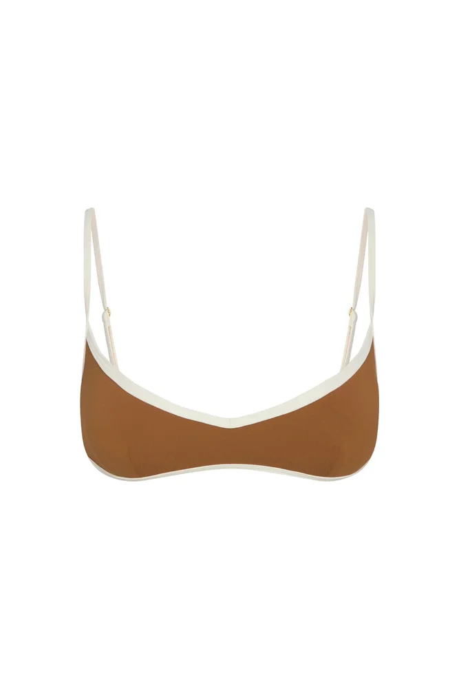 Soho Bra - Caramel/Ivory