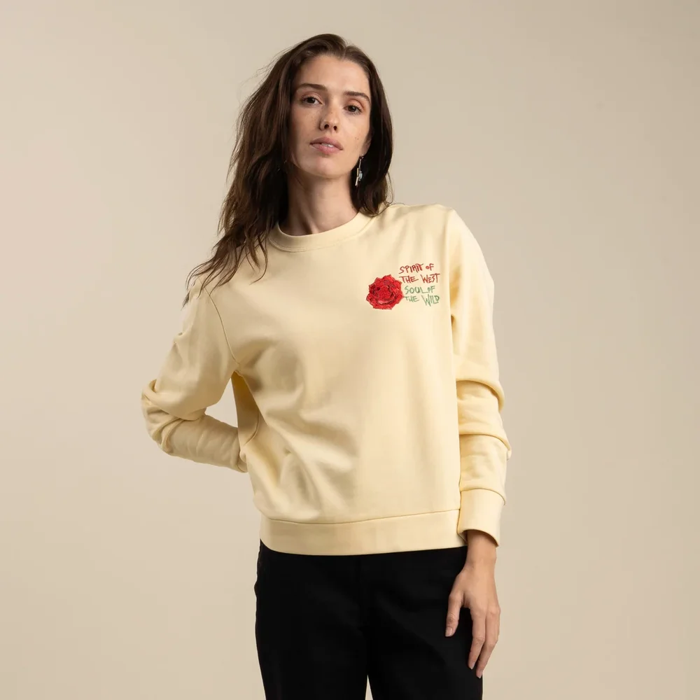 Frida Women's Sweatshirt - Cream