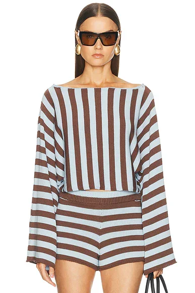 Izabelle Striped Sweater