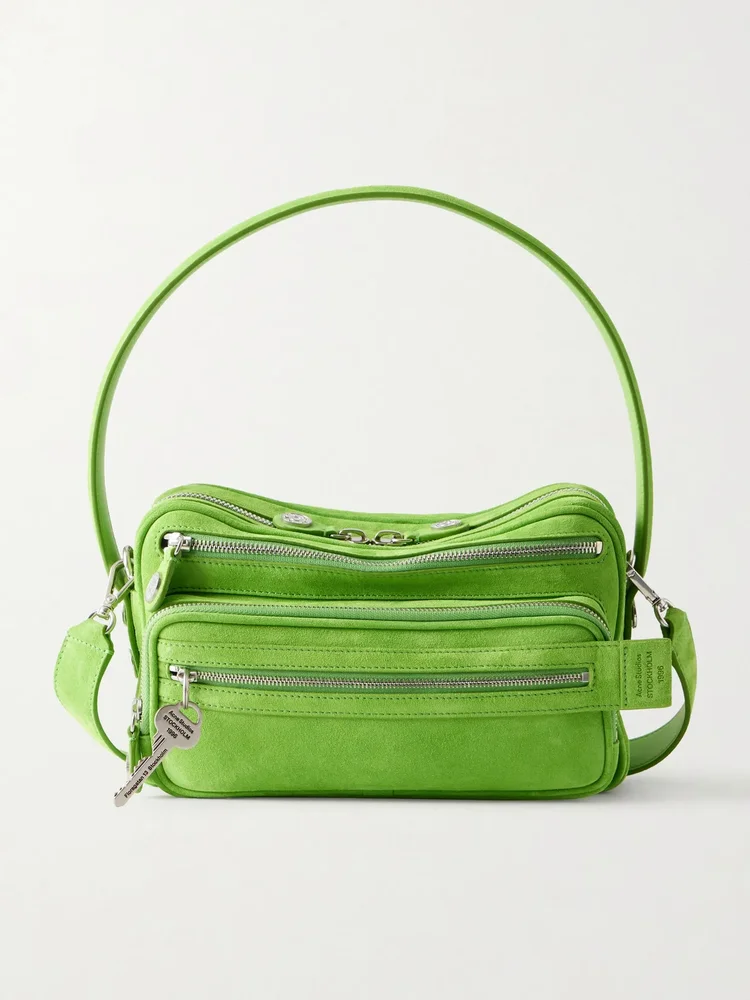 Acne Studios camero party suede shoulder bag