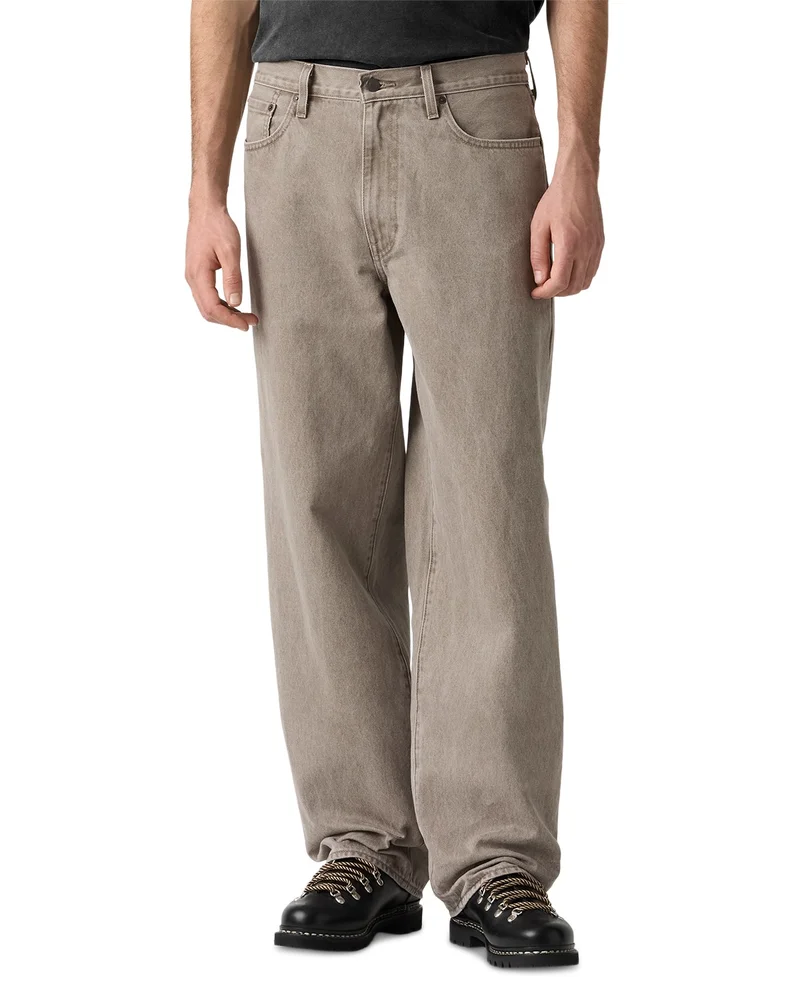 578 Cotton Baggy Straight Fit 32" Jeans in Grounding