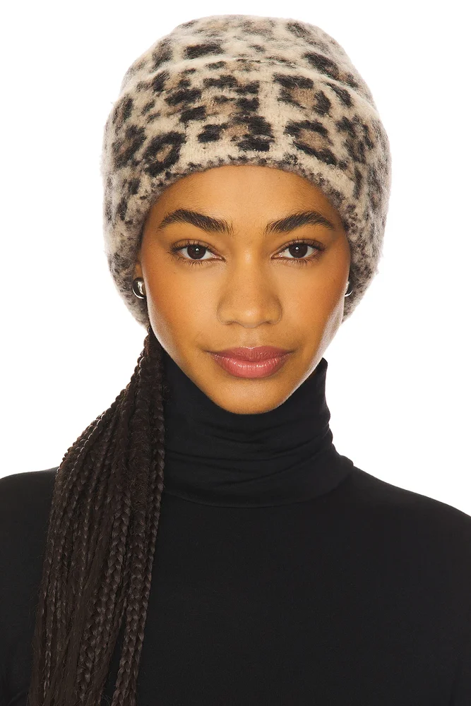 Leopard Beanie