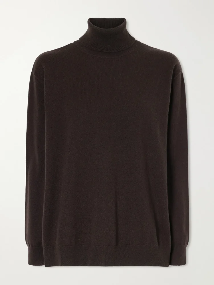 Cashmere turtleneck sweater