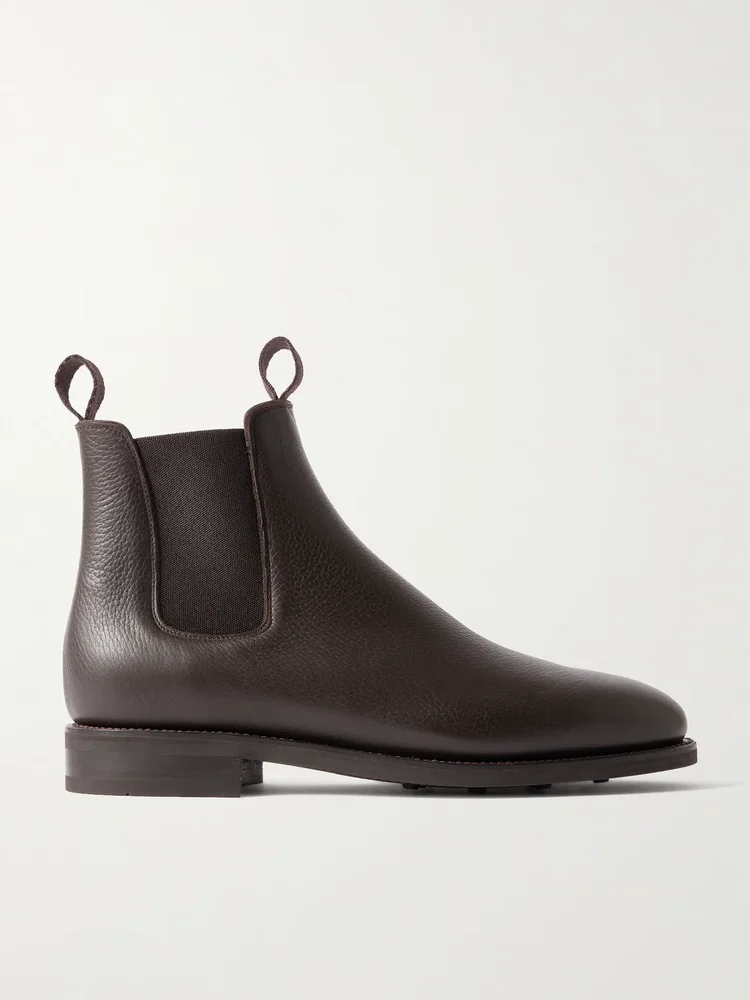 Full-Grain Leather Chelsea Boots