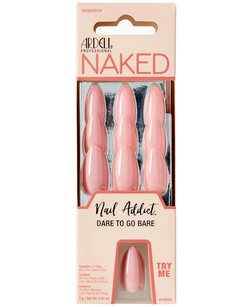 Nail Addict Naked Press-On Nails, Monarch