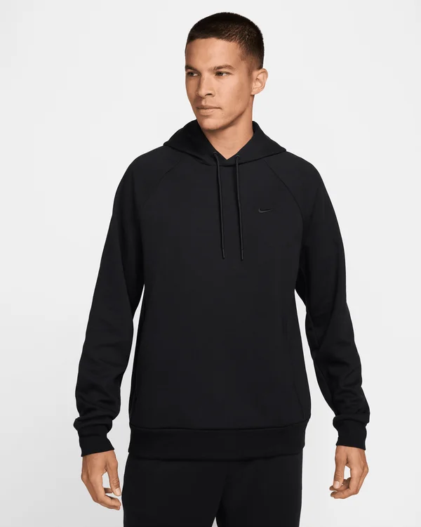 Primary Fleece Men's Dri-FIT UV Pullover Performance Hoodie - Black