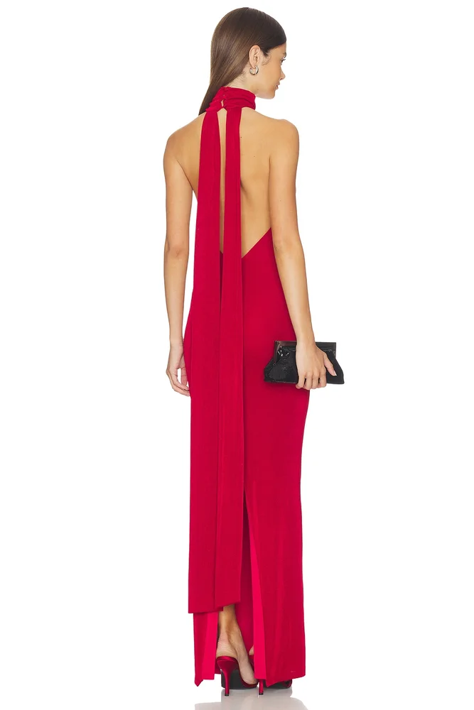 Crush Halter Gown