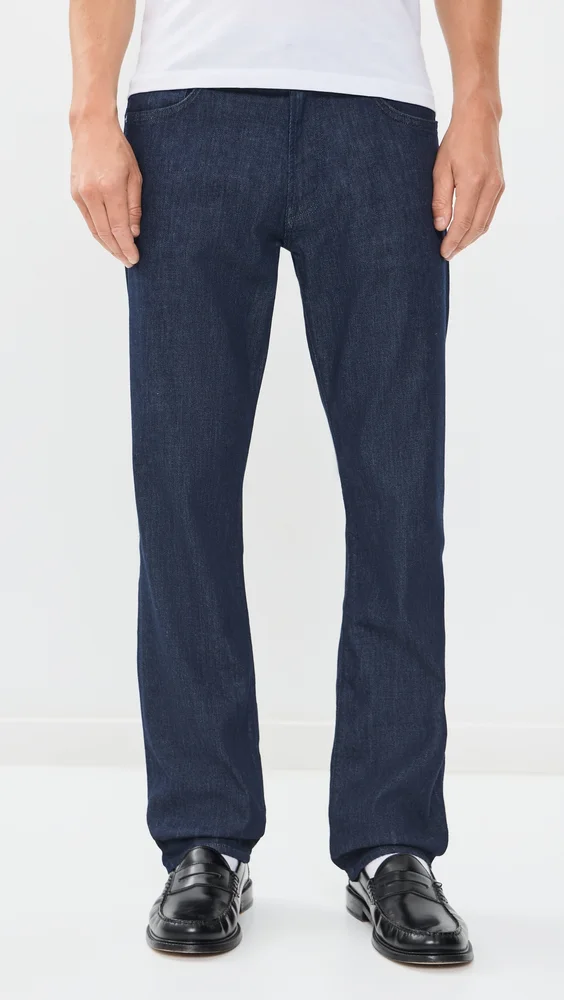 Elijah Tropical Denim Straight Jeans