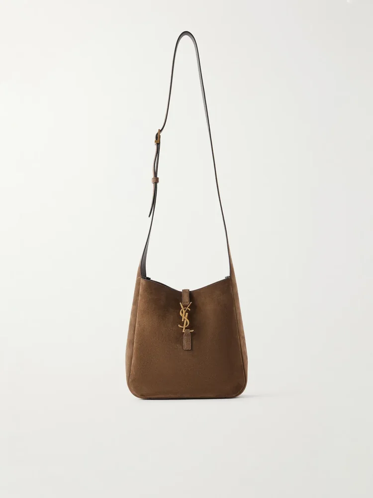 Le 5 à 7 suede shoulder bag