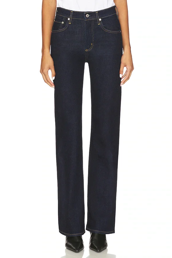 Vidia Mid Rise Boot Jeans in Bellview