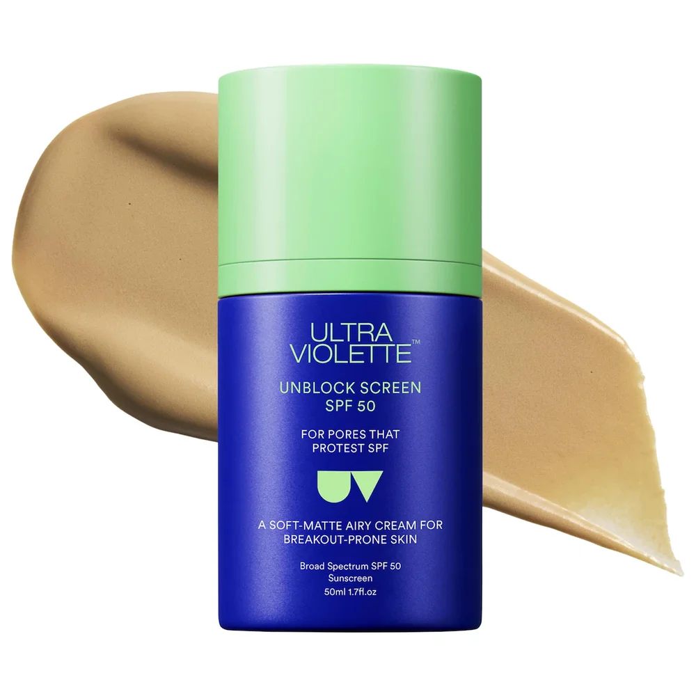 Unblock Screen SPF 50 Non-Acnegenic Facial Sunscreen