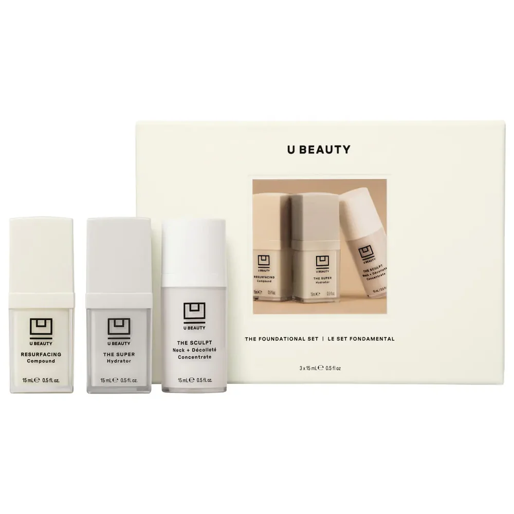 The Foundational Serum, Moisturizer, + Treatment Skincare Gift Set