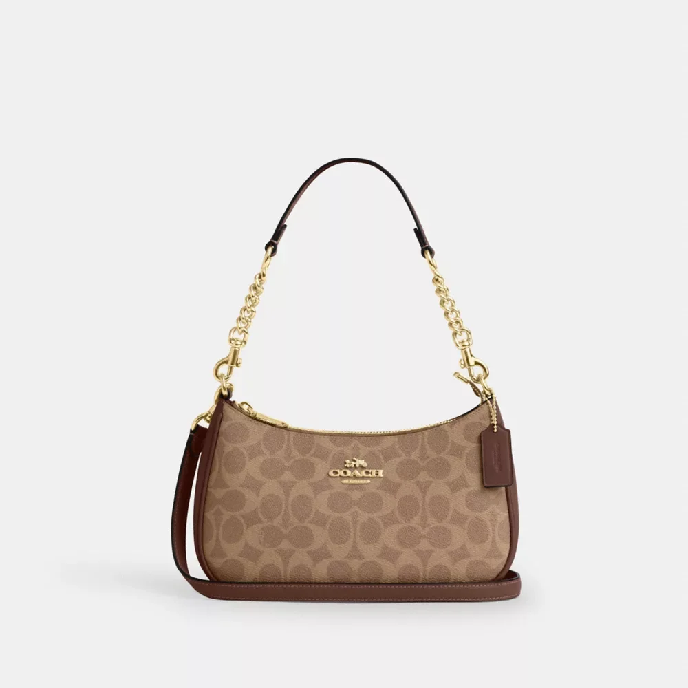 coach.com Teri Shoulder Bag In Signature Canvas