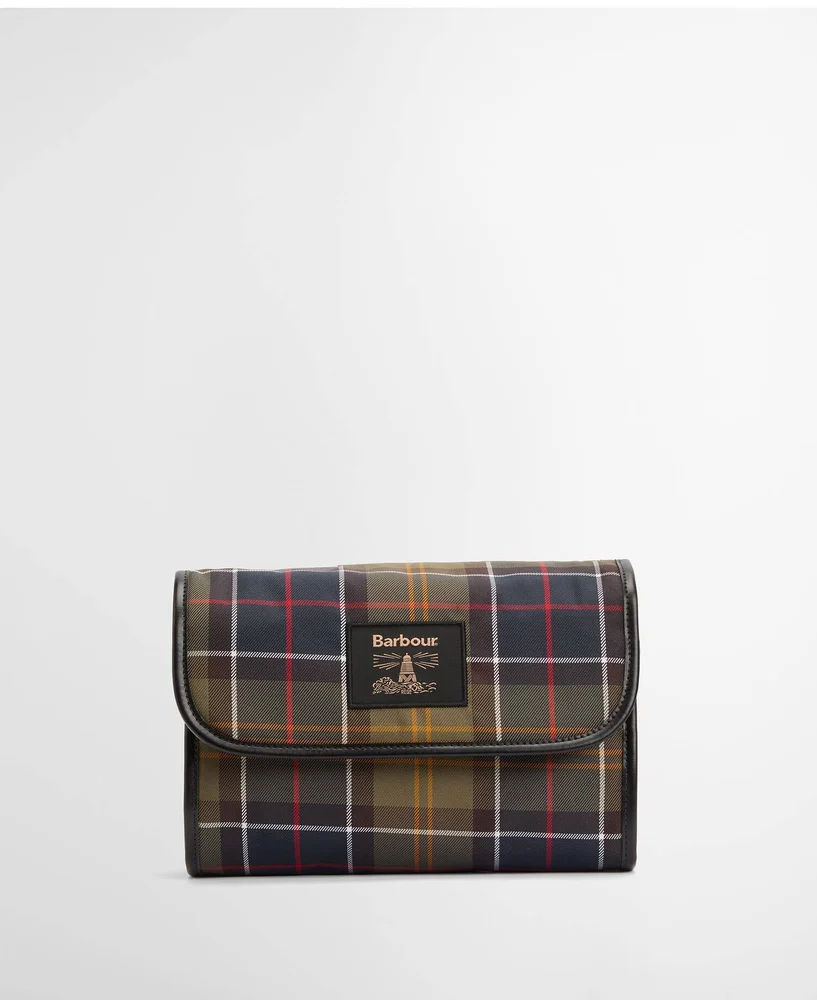Tartan Hanging Washbag