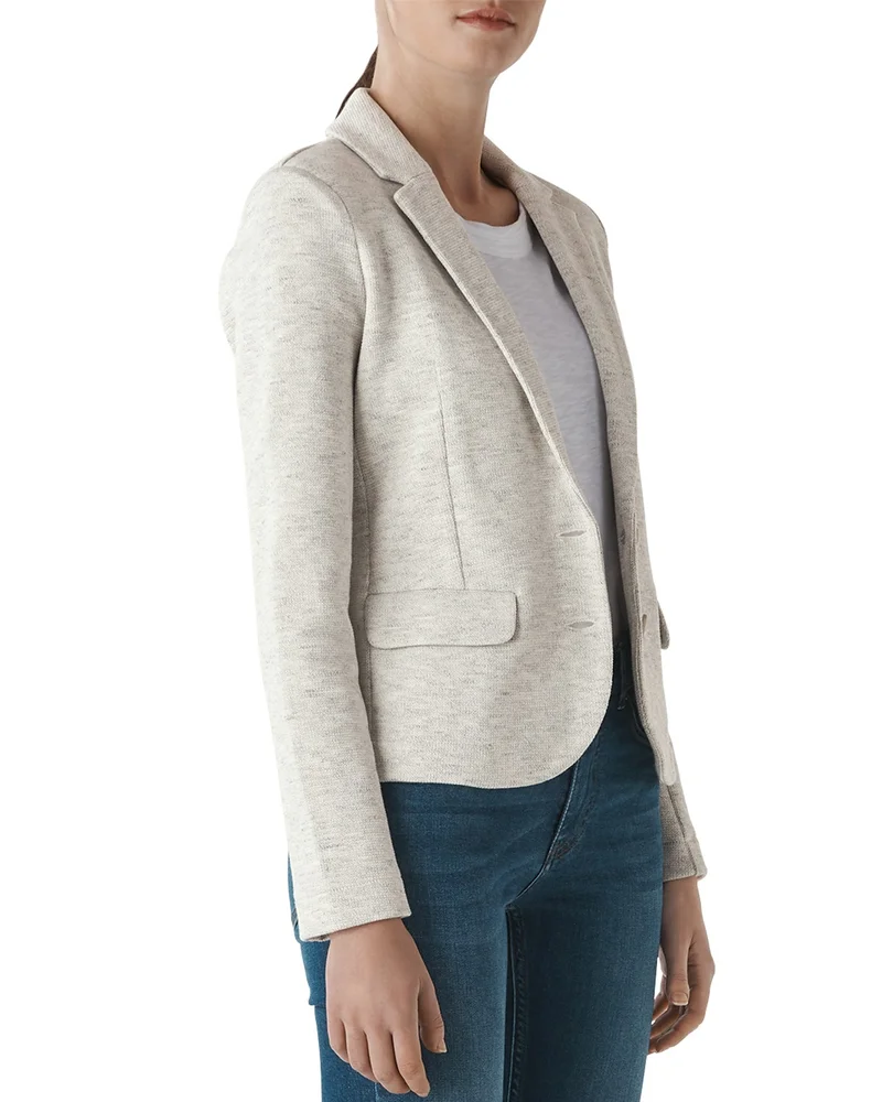Slim Knit Blazer
