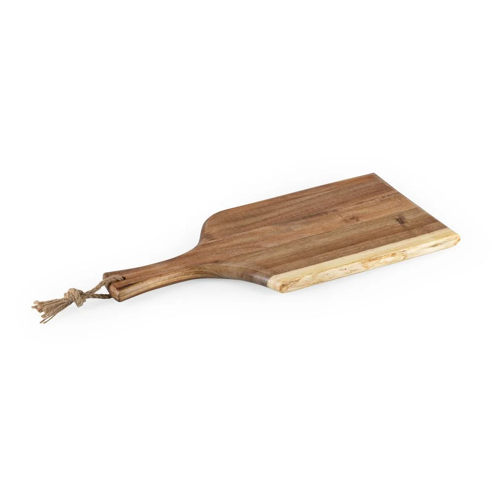 Acacia Wood Serving Boards with Handle, 18-inch