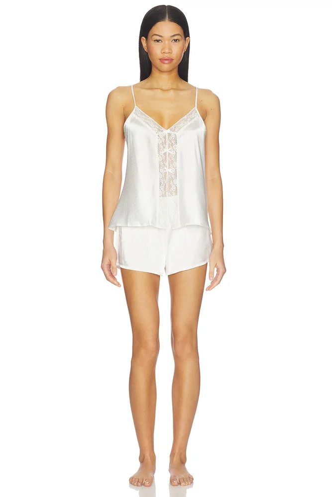 Tiana Pajama Set in Ivory